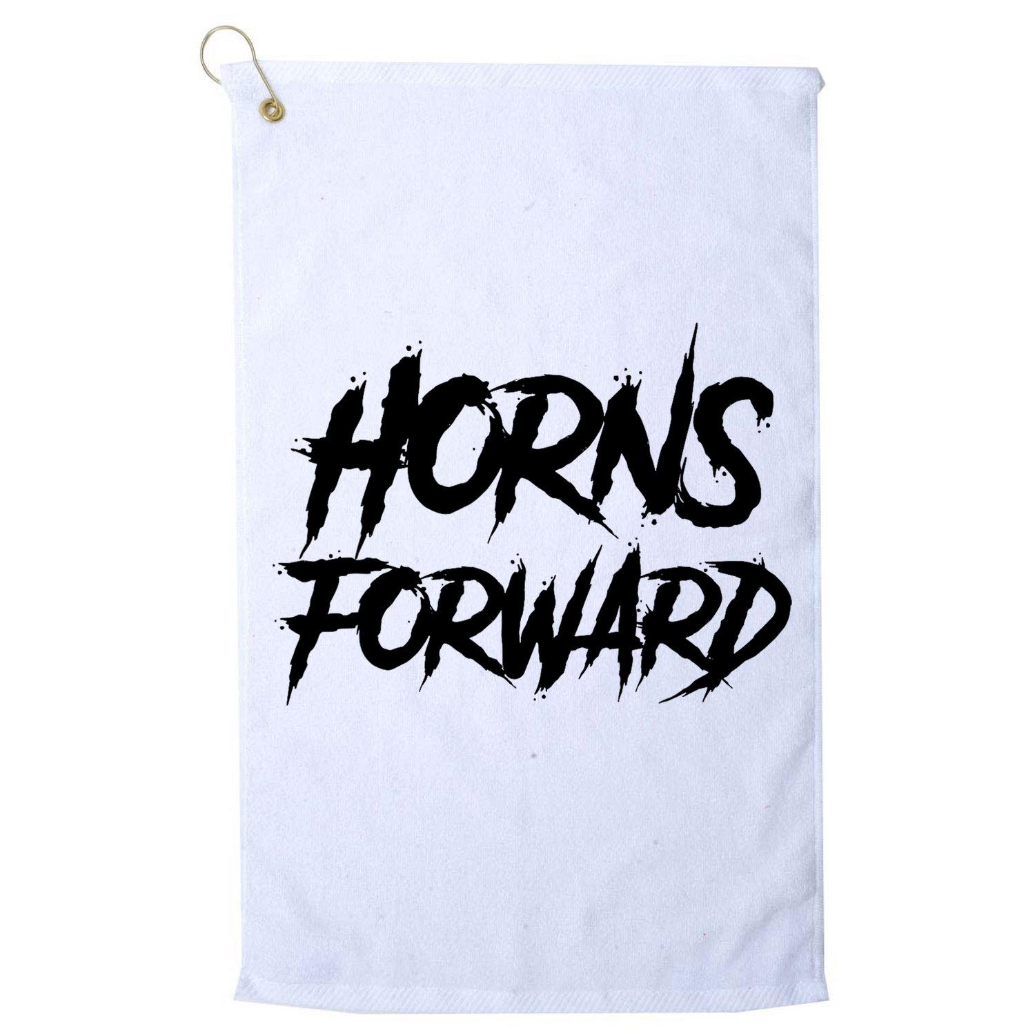 Yellow Out The Dome Brahmas San Antonio Football Golf Towel