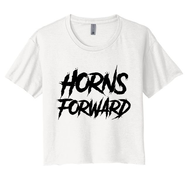 Yellow Out The Dome Brahmas San Antonio Football Crop Top