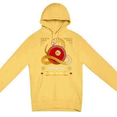 Year Of The Snake 2025 Lunar New Year Chinese New Year 2025 Premium Pullover Hoodie