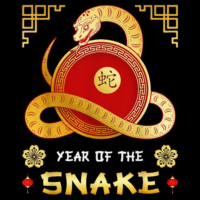 Year Of The Snake 2025 Lunar New Year Chinese New Year 2025 Button