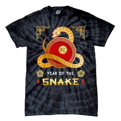 Year Of The Snake 2025 Lunar New Year Chinese New Year 2025 Tie-Dye T-Shirt