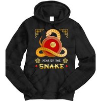 Year Of The Snake 2025 Lunar New Year Chinese New Year 2025 Tie Dye Hoodie