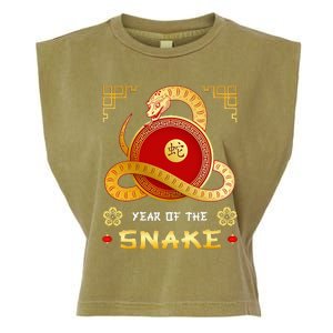 Year Of The Snake 2025 Lunar New Year Chinese New Year 2025 Garment-Dyed Women's Muscle Tee