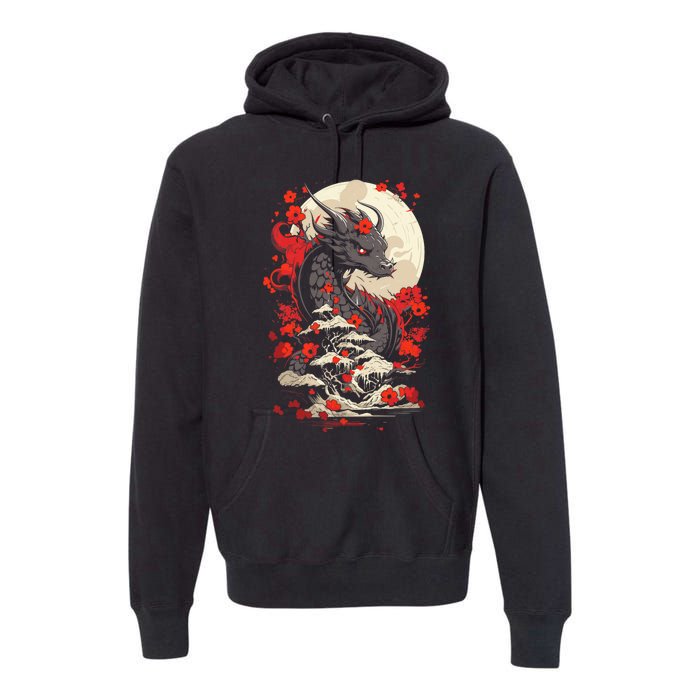 Year Of The Dragon Zodiac Lunar New Year 2024 Premium Hoodie