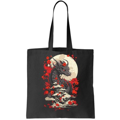 Year Of The Dragon Zodiac Lunar New Year 2024 Tote Bag