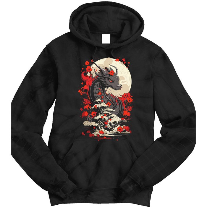 Year Of The Dragon Zodiac Lunar New Year 2024 Tie Dye Hoodie