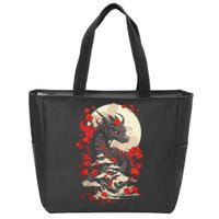 Year Of The Dragon Zodiac Lunar New Year 2024 Zip Tote Bag