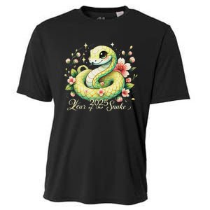 Year Of The Snake 2025 Lunar New Year Chinese New Year 2025 Cooling Performance Crew T-Shirt