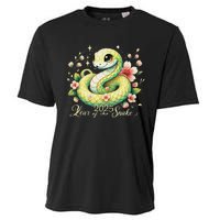 Year Of The Snake 2025 Lunar New Year Chinese New Year 2025 Cooling Performance Crew T-Shirt