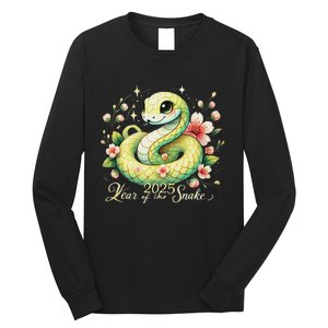 Year Of The Snake 2025 Lunar New Year Chinese New Year 2025 Long Sleeve Shirt