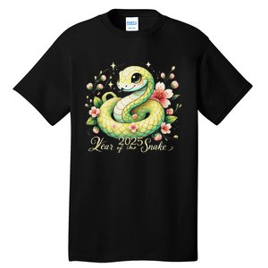 Year Of The Snake 2025 Lunar New Year Chinese New Year 2025 Tall T-Shirt