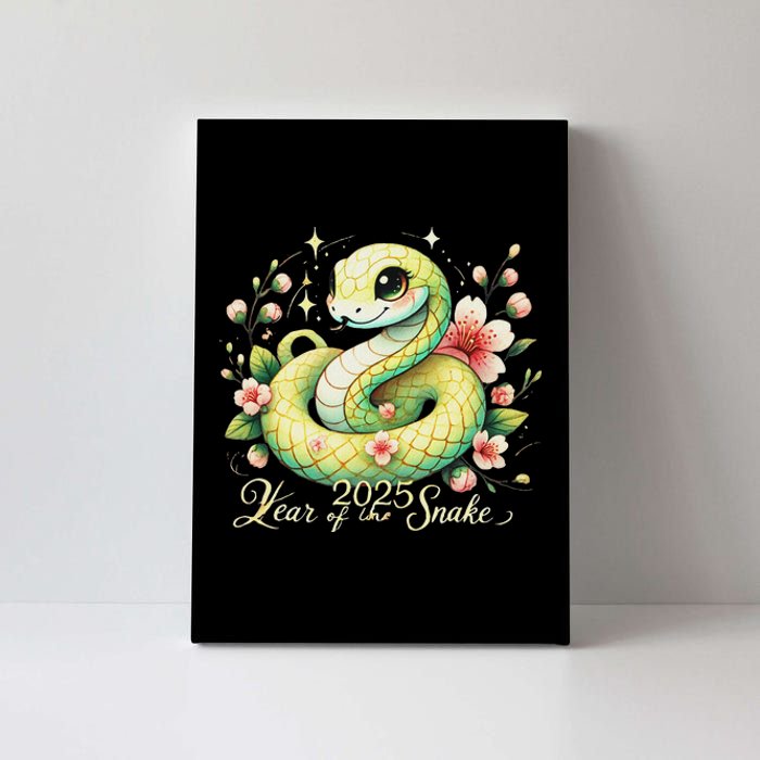 Year Of The Snake 2025 Lunar New Year Chinese New Year 2025 Canvas