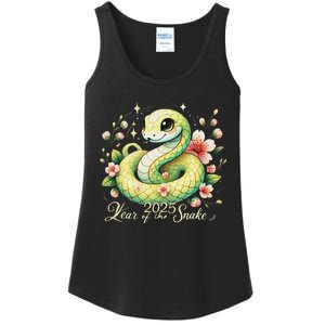 Year Of The Snake 2025 Lunar New Year Chinese New Year 2025 Ladies Essential Tank