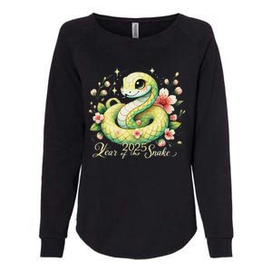 Year Of The Snake 2025 Lunar New Year Chinese New Year 2025 Womens California Wash Sweatshirt