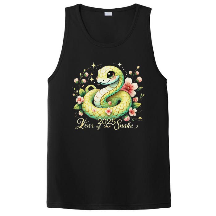 Year Of The Snake 2025 Lunar New Year Chinese New Year 2025 PosiCharge Competitor Tank