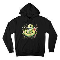 Year Of The Snake 2025 Lunar New Year Chinese New Year 2025 Tall Hoodie