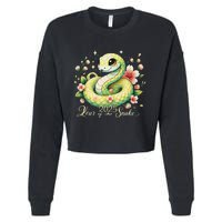 Year Of The Snake 2025 Lunar New Year Chinese New Year 2025 Cropped Pullover Crew