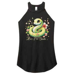 Year Of The Snake 2025 Lunar New Year Chinese New Year 2025 Women's Perfect Tri Rocker Tank