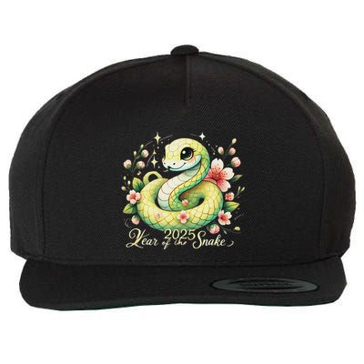 Year Of The Snake 2025 Lunar New Year Chinese New Year 2025 Wool Snapback Cap