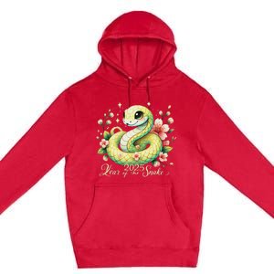 Year Of The Snake 2025 Lunar New Year Chinese New Year 2025 Premium Pullover Hoodie