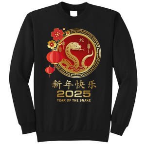 Year Of The Snake 2025 Lunar New Year Chinese New Year 2025 Sweatshirt