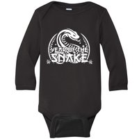 Year Of The Snake Baby Long Sleeve Bodysuit