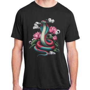 Year Of The Snake 2025 Cool Snake Adult ChromaSoft Performance T-Shirt