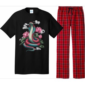 Year Of The Snake 2025 Cool Snake Pajama Set