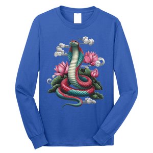 Year Of The Snake 2025 Cool Snake Long Sleeve Shirt