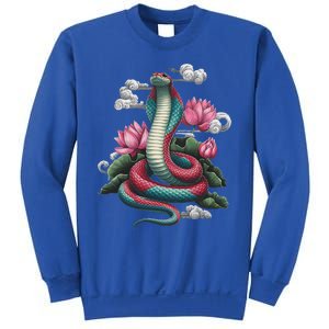 Year Of The Snake 2025 Cool Snake Sweatshirt