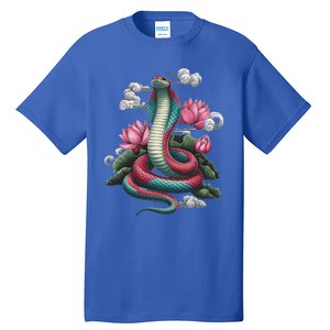 Year Of The Snake 2025 Cool Snake Tall T-Shirt