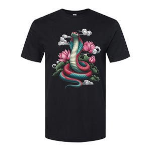 Year Of The Snake 2025 Cool Snake Softstyle CVC T-Shirt