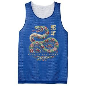 Year Of The Snake 2025 Chinese New Year Mesh Reversible Basketball Jersey Tank