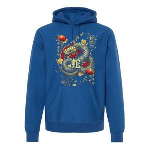 Year Of The Snake 2025 Chinese New Year Premium Hoodie