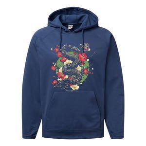 Year Of The Snake 2025 Chinese New Year Performance Fleece Hoodie