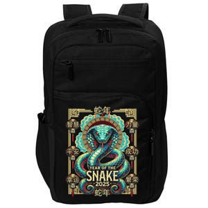 Year Of The Snake 2025 Chinese New Year Impact Tech Backpack