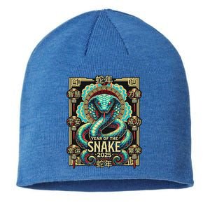 Year Of The Snake 2025 Chinese New Year Sustainable Beanie