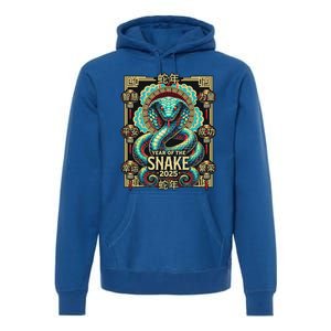 Year Of The Snake 2025 Chinese New Year Premium Hoodie