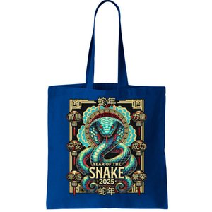 Year Of The Snake 2025 Chinese New Year Tote Bag