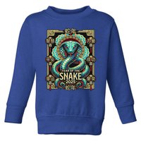 Year Of The Snake 2025 Chinese New Year Toddler Sweatshirt