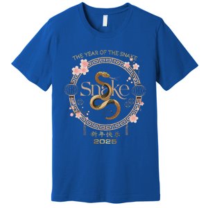 Year Of The Snake 2025 Lunar New Year Premium T-Shirt