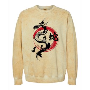 Year Of The Snake 2025 Lunar New Year Chinese New Year 2025 Colorblast Crewneck Sweatshirt