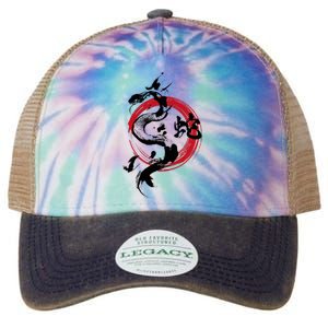 Year Of The Snake 2025 Lunar New Year Chinese New Year 2025 Legacy Tie Dye Trucker Hat