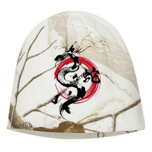 Year Of The Snake 2025 Lunar New Year Chinese New Year 2025 Kati - Camo Knit Beanie