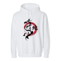 Year Of The Snake 2025 Lunar New Year Chinese New Year 2025 Garment-Dyed Fleece Hoodie