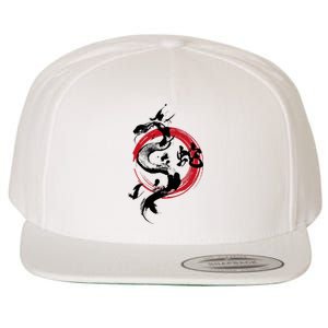 Year Of The Snake 2025 Lunar New Year Chinese New Year 2025 Wool Snapback Cap