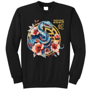 Year Of The Snake 2025 Zodiac Happy Chinese New Year 2025 Sweatshirt