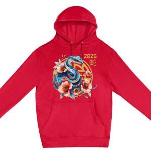 Year Of The Snake 2025 Zodiac Happy Chinese New Year 2025 Premium Pullover Hoodie