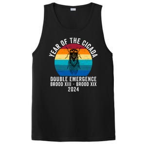 Year Of The Cicada Double Emergence Brood Xiii Brood Xix 2024 PosiCharge Competitor Tank