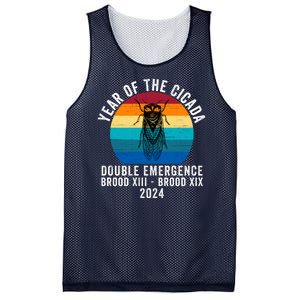 Year Of The Cicada Double Emergence Brood Xiii Brood Xix 2024 Mesh Reversible Basketball Jersey Tank